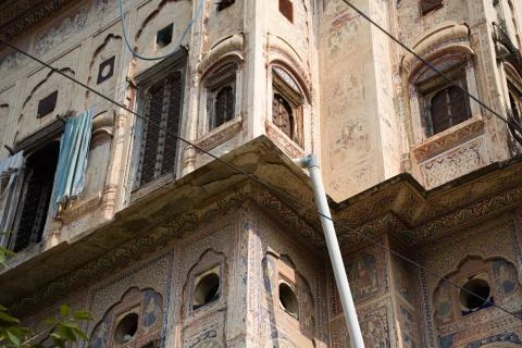 haveli Shekhawati Rádžasthán