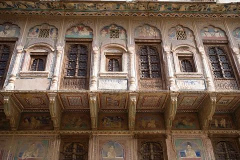 haveli Shekhawati Rádžasthán