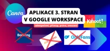 Aplikace 3 stran v Google Workspace