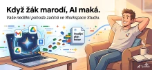 Když žák marodí, AI maká. Automatizace pomocí Google Workspace Studio