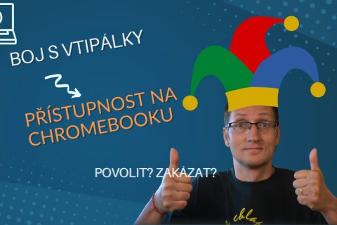 Přístupnost na chromebooku