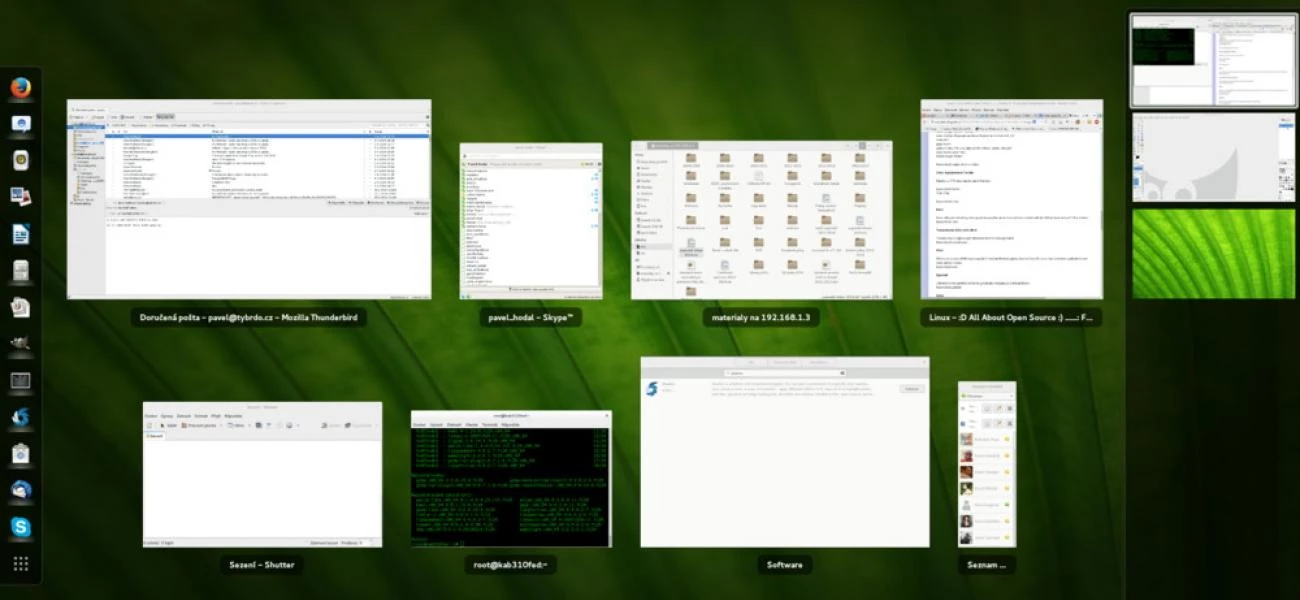 Žil jsem týden s GNOME 3