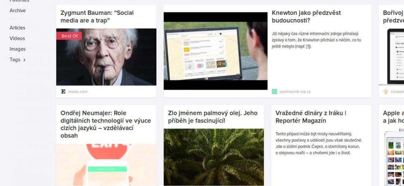 Přestaňte klikat a začněte číst - Feedly a Pocket Přestaňte klikat a začněte číst - Feedly a Pocket