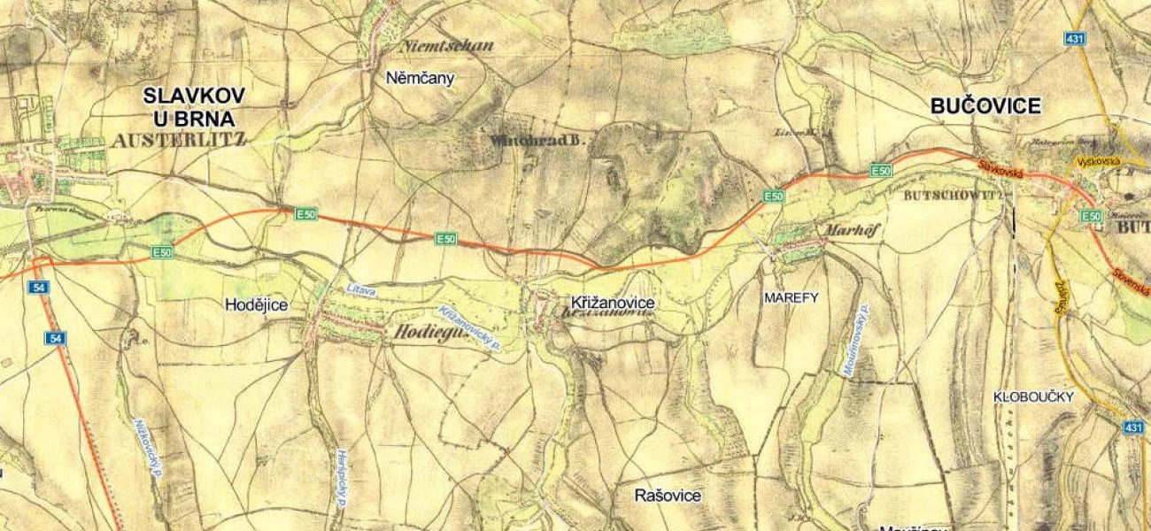 2. vojenské mapování 2. vojenské mapování