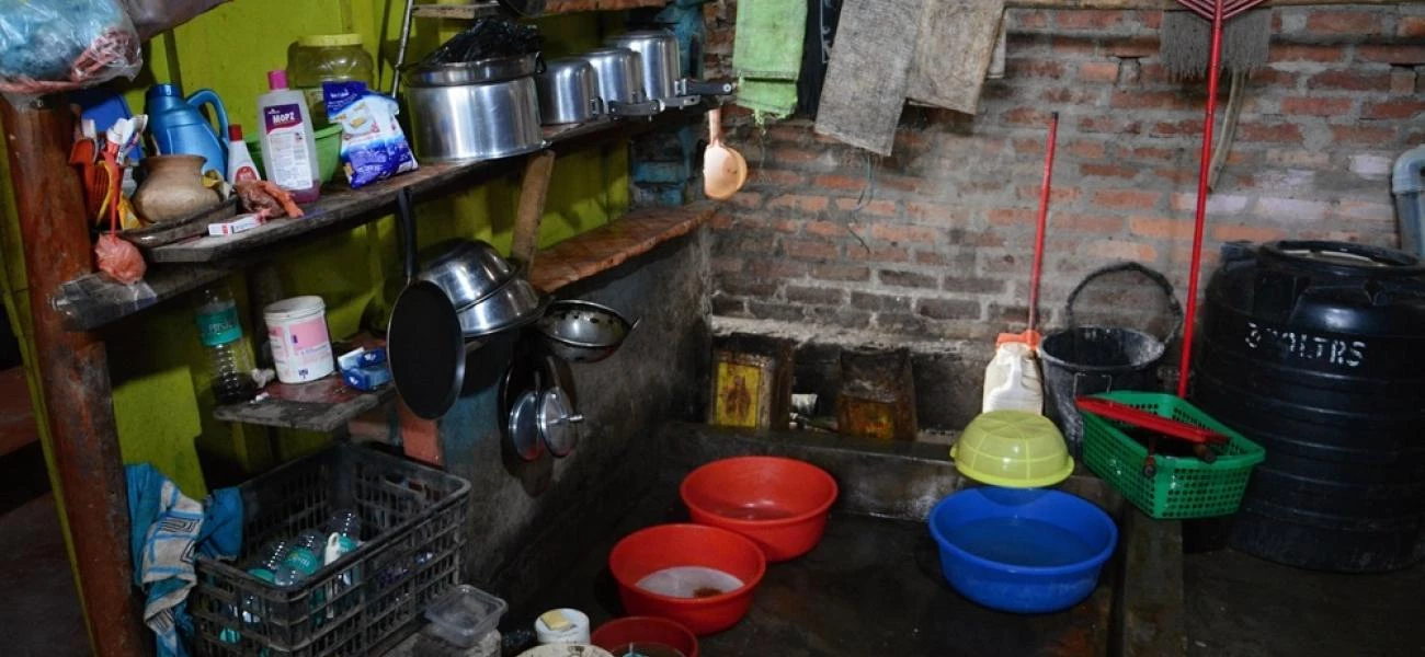 Venkovská nálevna ve státě Manipur