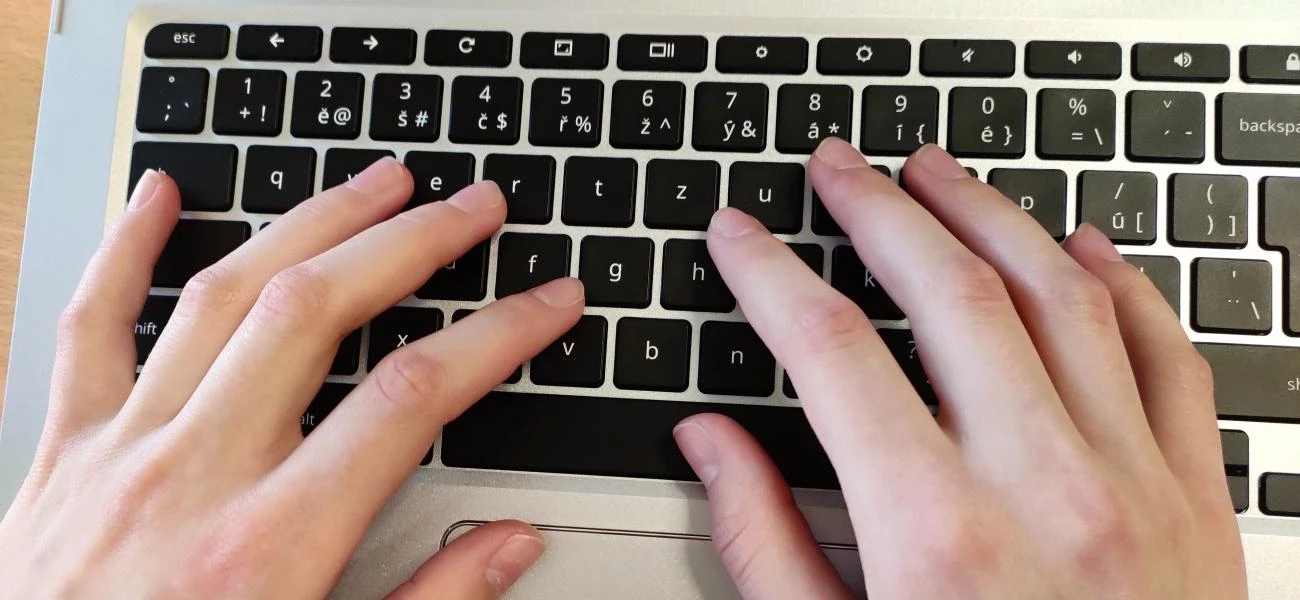Klávesnice chromebook