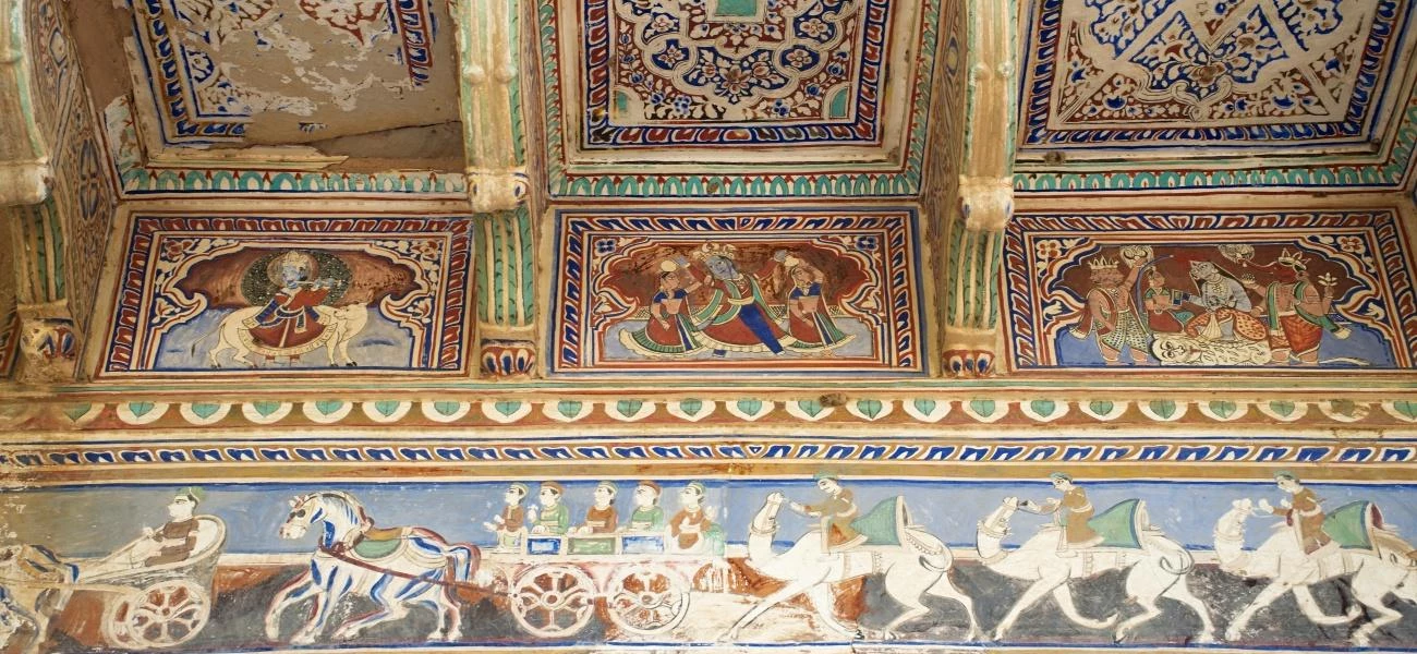Shekhawati - nádherná galerie lidového umění pod širým nebem Shekhawati - nádherná galerie lidového umění pod širým nebem