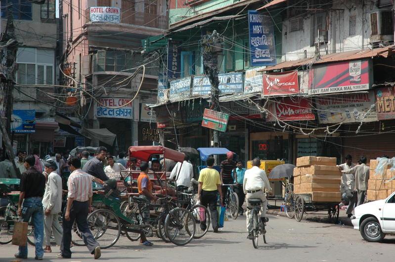 ulice Čandníčouk v Dillí