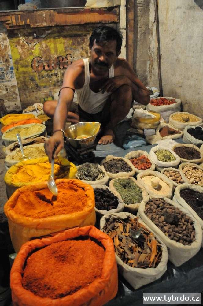 indické koření