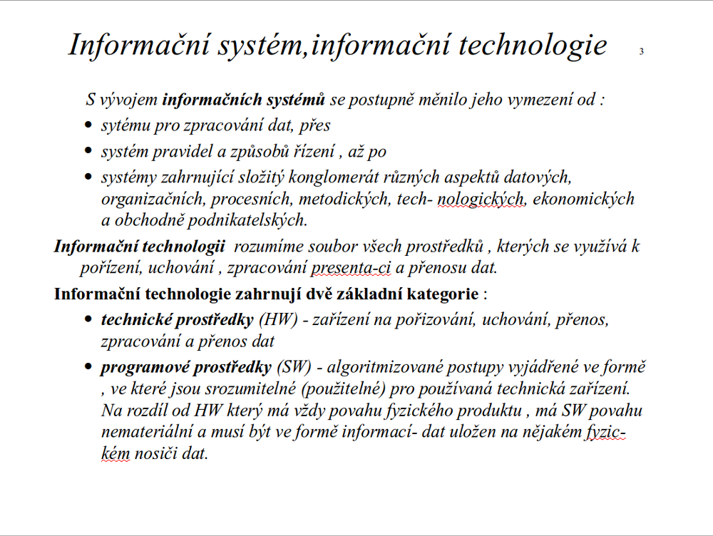 Prezentuji, prezentuješ, prezentujeme