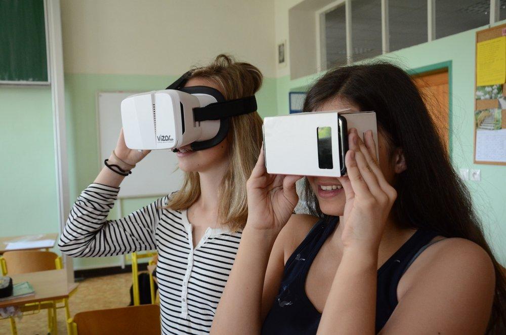 brýle Cardboard - Virtuální realita ve výuce