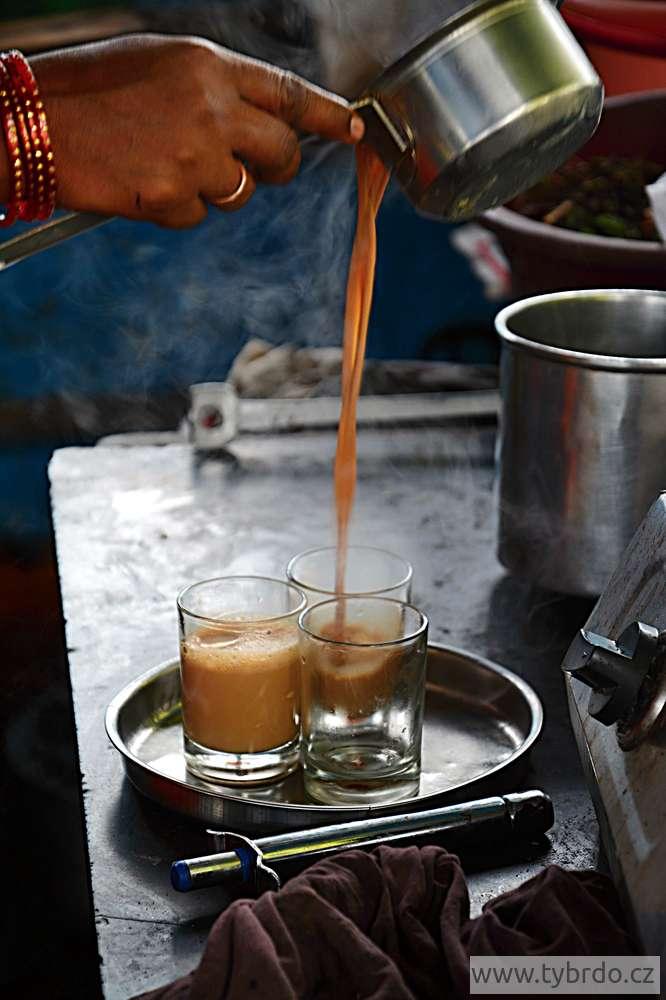 indický čaj