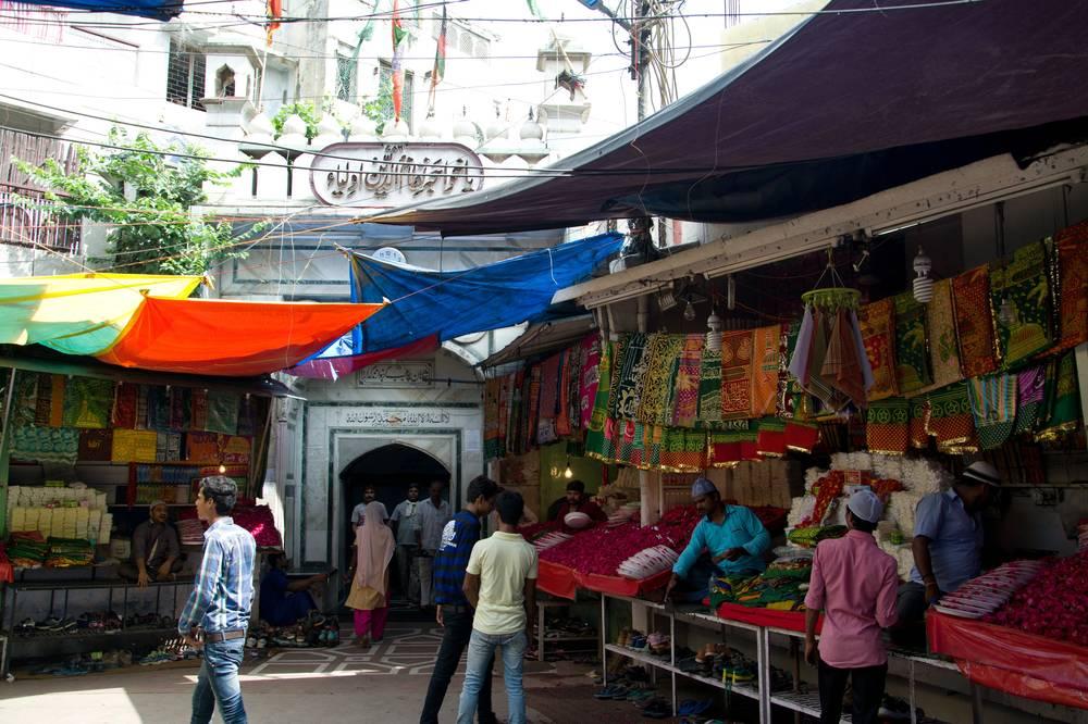 Vstupní brána k Nizamuddin Dargah