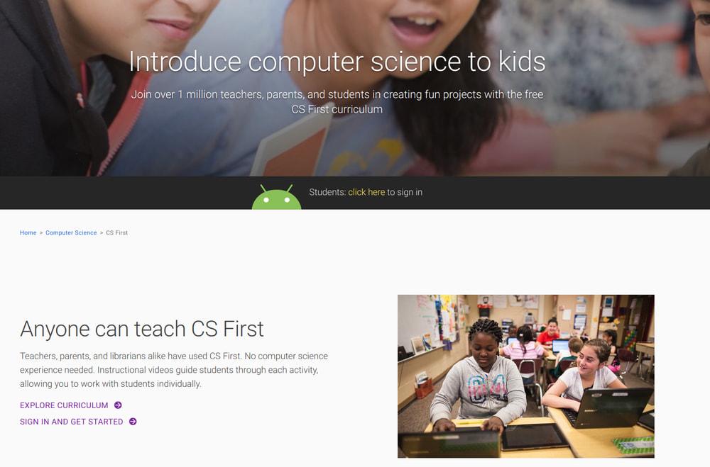 Computer Science First by Google
