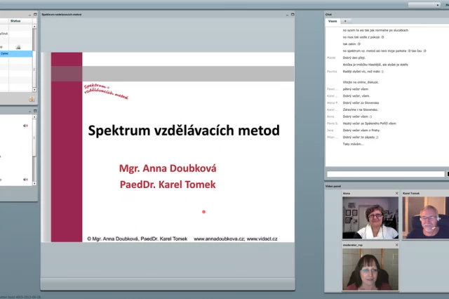 Webinářové prostředí OpenMeetings 