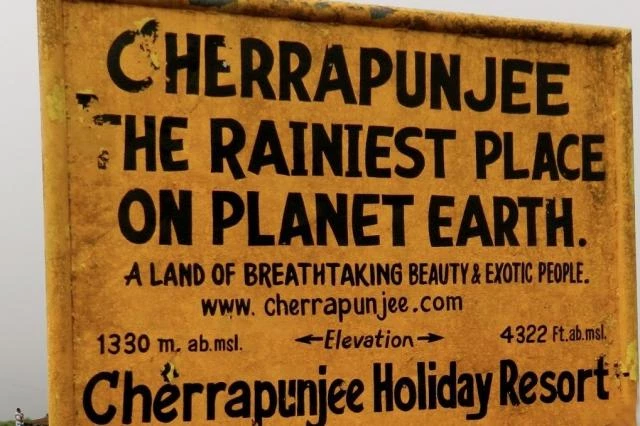 Cherrapunji - nejdeštivější místo na světě