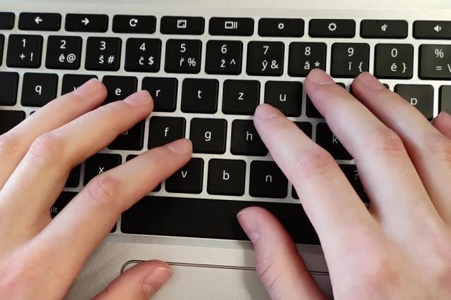 Klávesnice chromebook